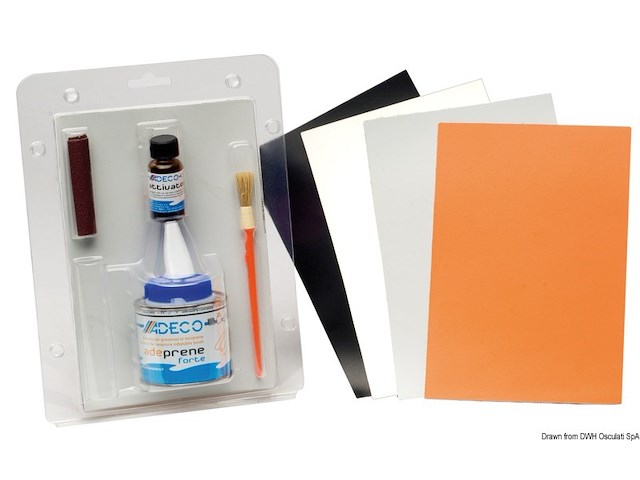 Kit ripara gommoni neoprene bianco