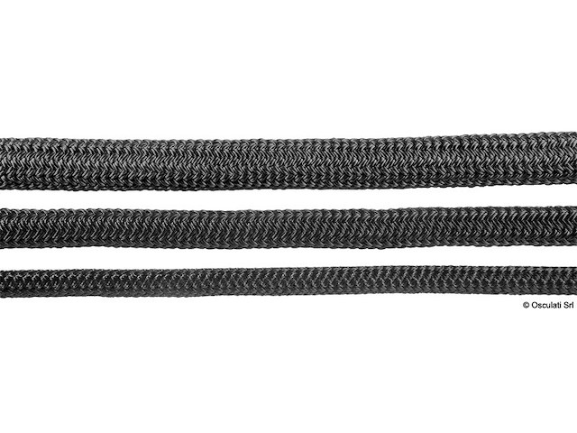 Doppia treccia Megayacht  mm 32 nera