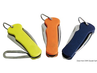 Coltello da mare manico giallo