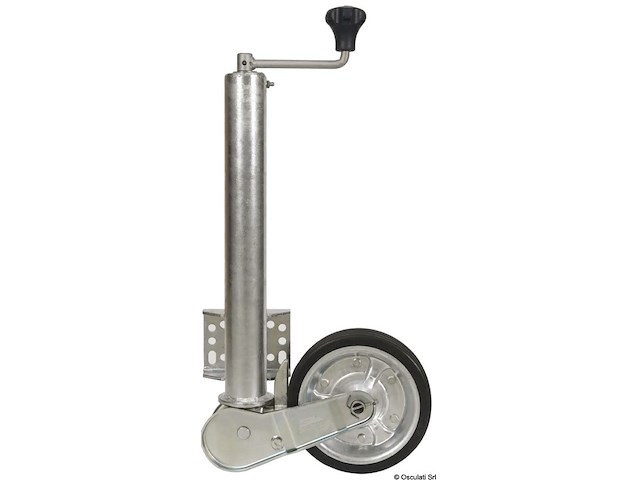 Ruotino pesante 60 mm piastra fiss. ribaltamento auto