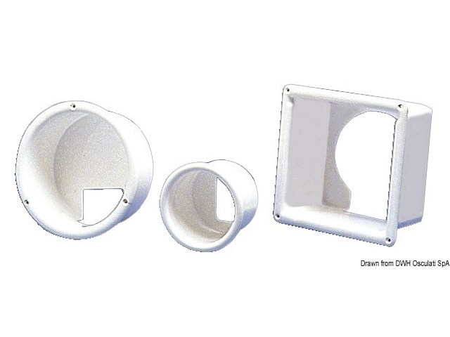 Vano incasso quadrato per staccabatteria