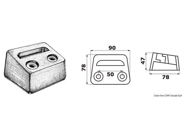 Anodo OMC Cobra DuoProp