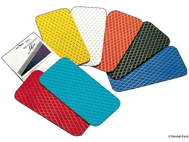 Coppia piastre Treadmaster 275x135 mm bianche