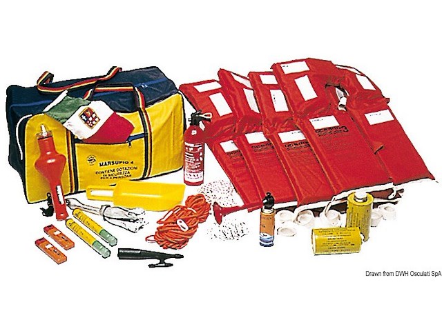 Kit marsupio 6 persone entro 3 miglia (Articolo soggetto a eco-contributo Co.Ge.Pir)