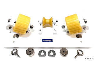 VC Roller piastra 2 rulli per supporto tender