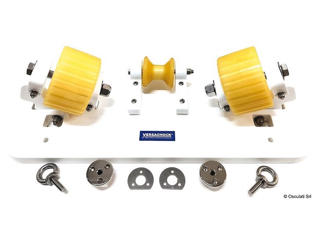 VC Roller piastra 2 rulli per supporto tender