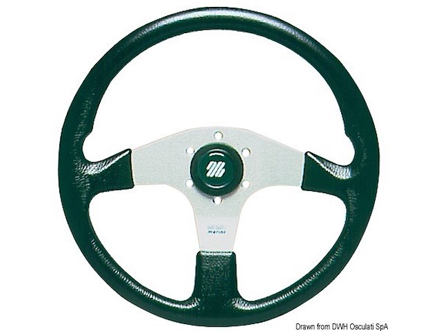 Volante Corsica nero 350 mm