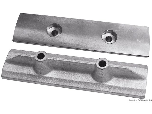 Anodo zinco barra entrobordo Yamaha