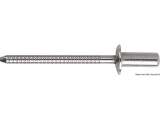 Rivetti inox 4 x12mm cf.1000
