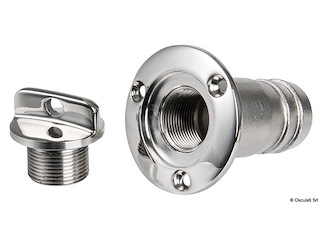 Tappo scarico inox 48 mm