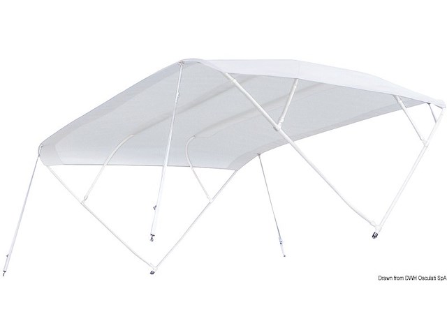 Tendina Fish 190/210 cm bianca