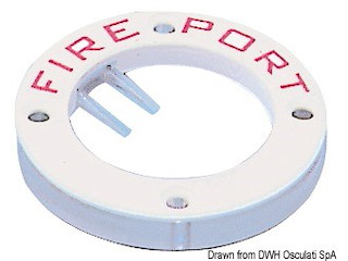 Portellino "Fire Port" plastica