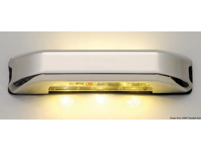 Courtesy light bianca 4 + 4 LED