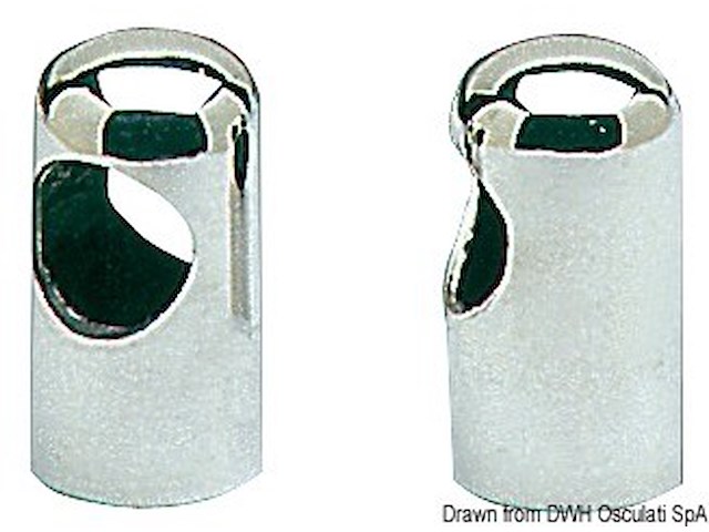 Terminale corrimano inox mm 22