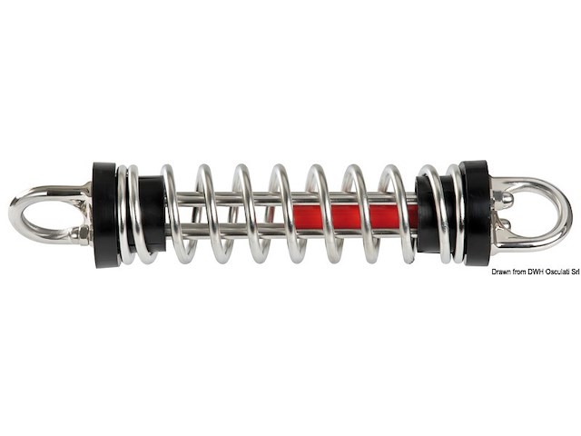 Molla ormeggio silenziata 90 x 480 mm