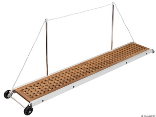 Passerella teak fissa 210 cm