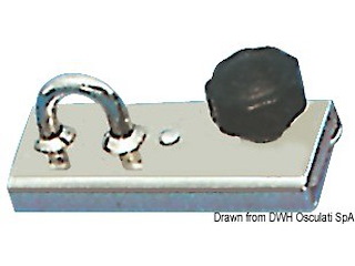 Carrello inox con occhio