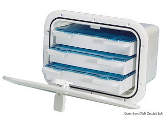 Vano 3 cassetti con frontale A