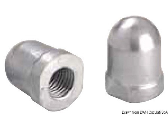 Anodo supporto base gruppi poppieri Mercruiser filetto 12x1,75 mm