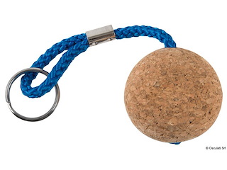 Portachiavi pallina sughero 50 mm