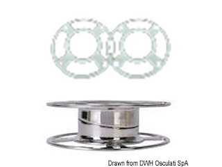 Base regolabile inox 0-5°