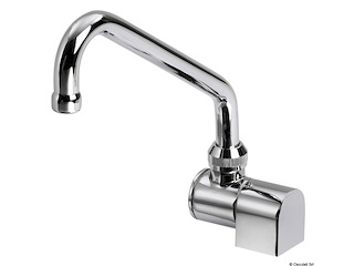 Beccuccio abbattibile in ottone cromato