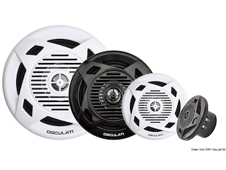 Coppia di casse a doppio cono 6,5'' 2x60 W nere