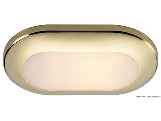 Plafoniera Phad dorata