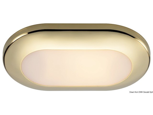 Plafoniera Phad dorata