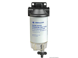 Filtro benzina con separatore 200-406 l/h