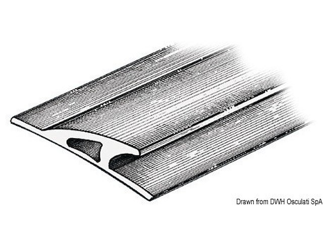 Profilo paracolpi 3x90x23 mm grigio RAL 9002