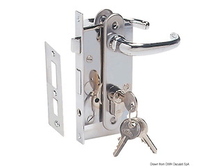 Serratura mm 150x15  destra