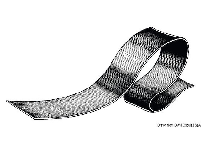 Piattina nera 110x3 mm