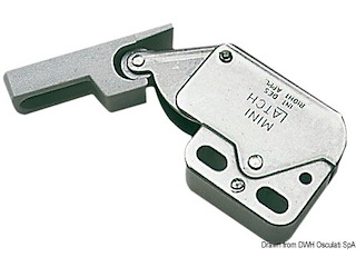 Chiusura scatto antine inox
