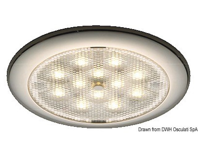 Faretto LED day/night bianco e rosso