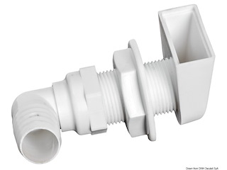 Ombrinale 90° 1" x 25 mm