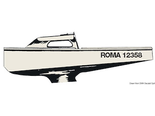 Lettere nere Z 20 cm