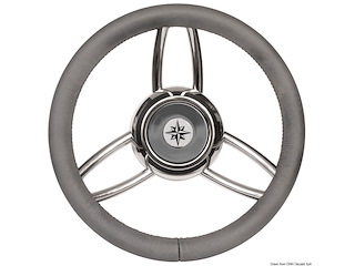 Volante Bliz poliuretano morbido grigio