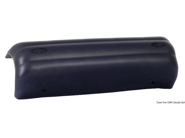 Parabordo prua/plancetta 610 mm blu