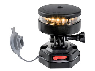 Luce di via port. 360° bianca innesto a baionetta