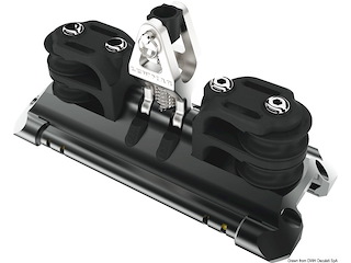 Carrello randa 2 supporto verticale pulegge doppie