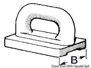 Cursori nylon randa 22 mm