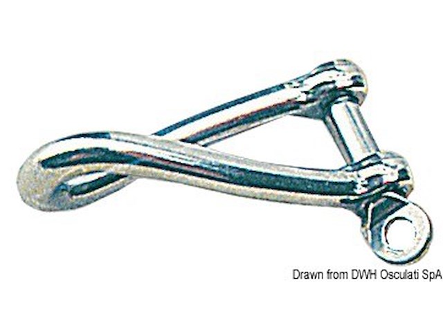 Grillo inox ritorto microfuso 12 mm