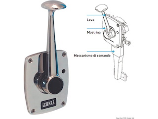 Controllo motore Lewmar leva singola