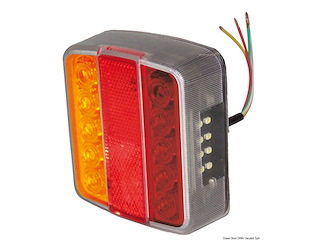 Fanale Led posteriore DX/SX a 4 luci