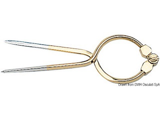 Compasso ottone 177 mm
