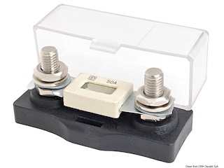 Portafusibile ANL con coperchio