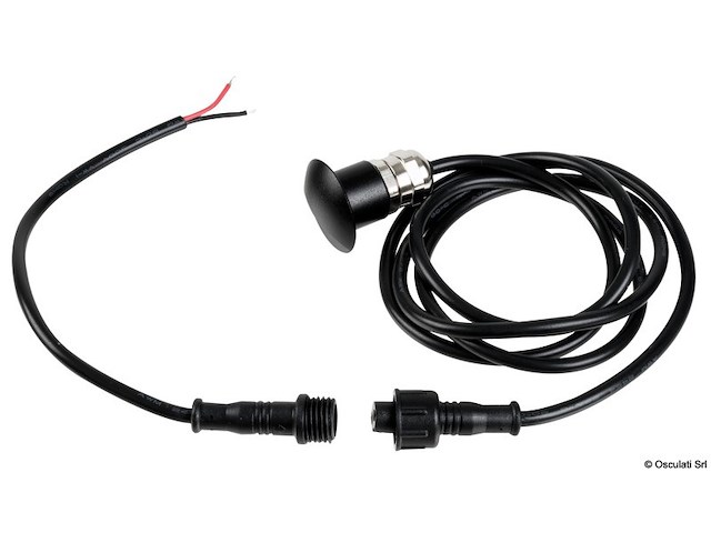 Luce di cortesia luce LED blu corpo bianco