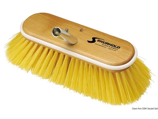 Spazzolone 10" fibre medie gialle