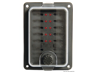 Scatola portafusibili lamellari 10 uscite